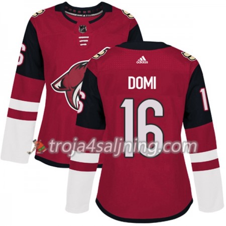 Arizona Coyotes tröja Max Domi 16 Adidas 2017-2018 Vinröd Authentic - Dame NHL Tröjor Arizona Coyotes tröja Max Domi 16 Adidas 2017-2018 Vinröd Authentic - Dame NHL Tröjor